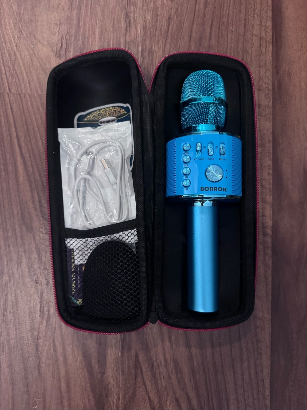 Bonnok Wireless Karaoke Microphone - Blue